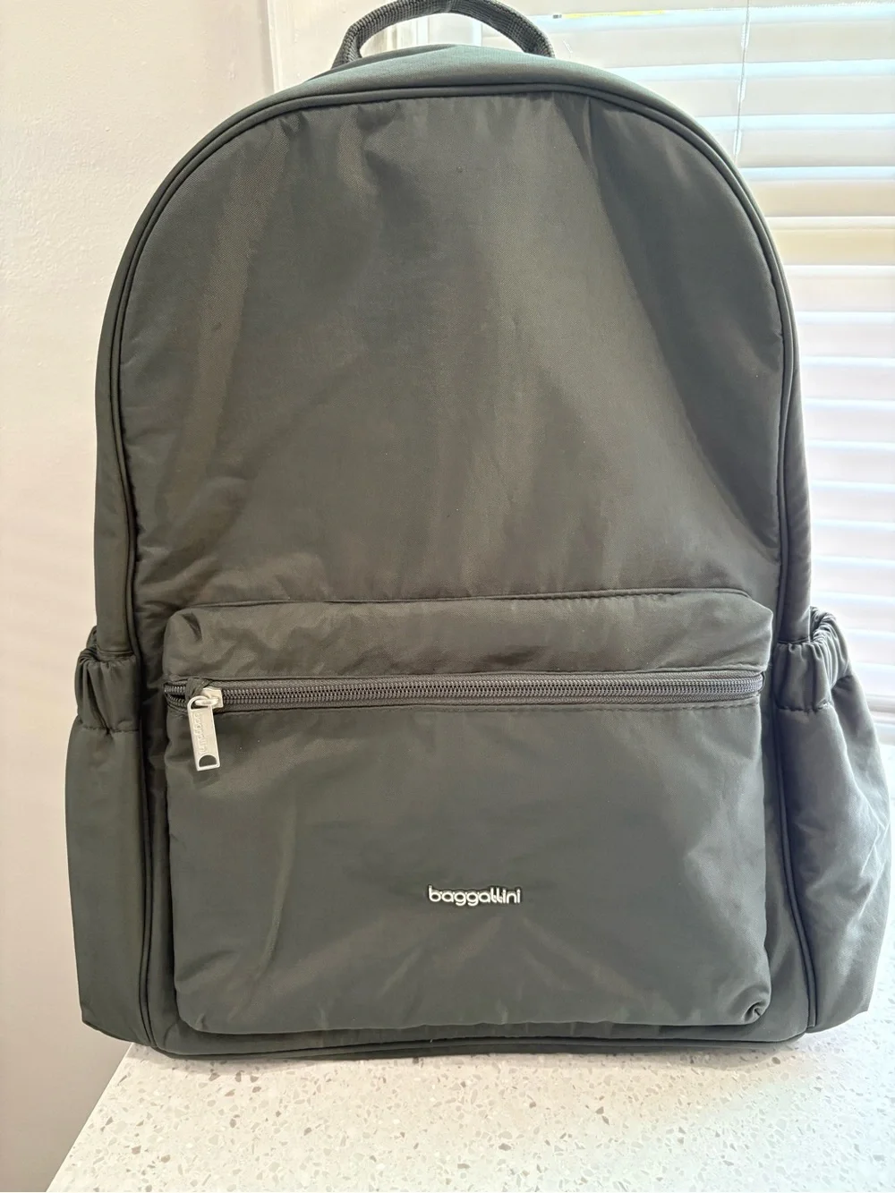 NWT Baggallini Securtex Anti-Theft Laptop Backpack in black